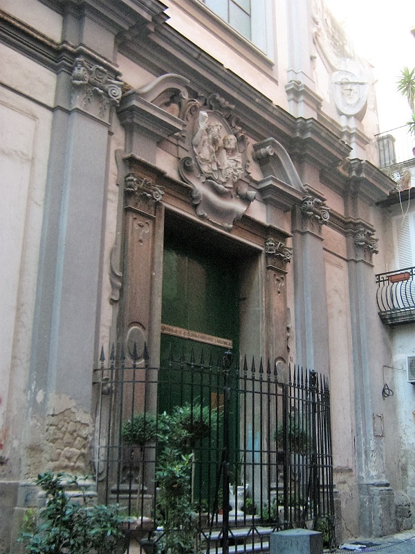 facciata Chiesa dei Santi Andrea e Marco a Nilo